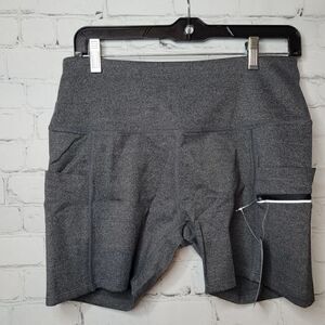Women's High Waist Yoga Shorts Cathonic Small